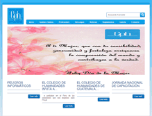 Tablet Screenshot of colegiodehumanidades.org